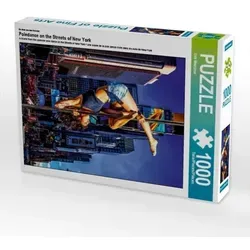 CALVENDO Puzzle EIN Motiv aus dem Kalender Poledance on The Streets of New York 1000 Teile Puzzle hoch | 1000 Teile Lege-Größe 48 x 64 cm Foto-Puzzle für glückliche Stunden