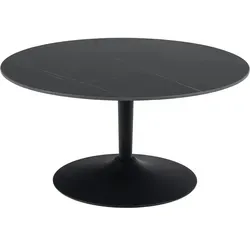 Couchtisch  Formica , schwarz , Maße (cm): H: 45  Ø: 90