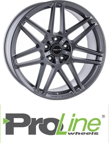 ProLine PFR Forged 10,5X21 Felge - Aluminium Felge in Schwarz Matt, 21 Zoll mit einer Einpresstiefe von ET19 - ideal für sportliche Fahrzeuge und hohe Traglasten.