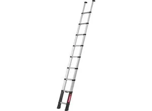 TELESTEPS Teleskopleiter 3m - Premium Qualität aus Schweden - Leitern mit patentiertem dreieckigem Design für maximale Stabilität, EN 131 zertifiziert und bis 150kg belastbar - ideal für sichere Arbeiten in der Höhe.