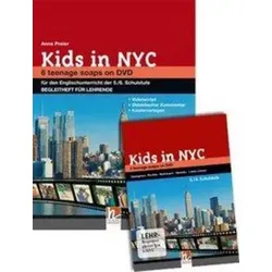 Kids in NYC DVD-Paket für den Englischunterricht - Entdecken Sie das Kids in NYC DVD-Paket mit 6 spannenden Teenage Soaps und 30 Kopiervorlagen. Ideal für den Unterricht zur Förderung der Landeskunde.