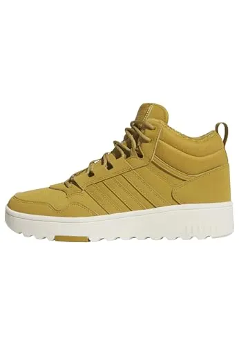 adidas Unisex Hoops 4.0 MID Shoes - Preloved Bronze/Off White - Sneaker mit atmungsaktivem Futter und robuster Qualität, ideal für einen sportlichen Look und hohen Tragekomfort.