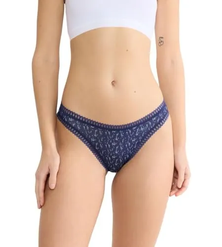 Sloggi GO Crush Slips (3er Pack) - Bequeme und taillierte Slips mit Tanga-Rücken aus leichtem Material. Der 3er-Pack überzeugt durch hohen Tragekomfort und einfache Pflege. Ideal für den täglichen Einsatz.