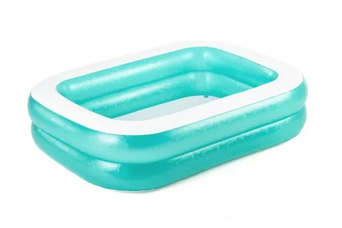Bestway Family Pool - Planschbecken 201 x 150 x 51 cm, 450 Liter Wasserkapazität, robustes PVC und ideal für Familien mit Kindern ab 6 Jahren