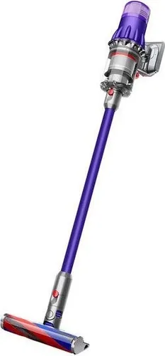 Dyson Digital Slim Fluffy - Akku-Staubsauger für harte und glatte Böden, ideal für Allergiker mit HEPA-Filter und antibakterieller Reinigung, 40 Minuten Betriebszeit und praktische Wandhalterung.