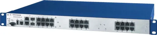 Hirschmann INET Gigabit Ethernet Switch MACH104-20 - Modems, Splitter & Switches – Hochleistungs Gigabit Ethernet Switch mit 4 Kombi-Ports für optimale Netzwerkgeschwindigkeit und zuverlässige Datenübertragung.