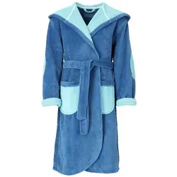 Vossen Kinderbademantel Momo mit Kapuze - Bademäntel für Kinder, aus weichem Velours mit 45% Polyester, 35% Bambus und 20% Baumwolle, ideal für gemütliche Stunden nach dem Baden.