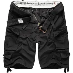 Division Short Schwarz 4XL - Wanderhosen in hochwertiger Light-Weight-Qualität, ideal für den Sommer. Der aktuelle Destroyed-Look mit Verwaschungen sorgt für einen trendigen Style.
