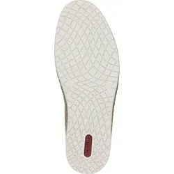 Rieker Espadrille Slipper - Sportlicher Sommerschuh mit Stretcheinsätzen - Espadrilles für Herren, Größe 45, Farbe fango, aus hochwertigem Nubuklederimitat, ideal für Strand und Freizeit mit bequemen Stretcheinsätzen für optimalen Tragekomfort.