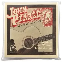 John Pearse 1400L Phosphor Bronze - Light | 010-047 - Saiten Westerngitarre