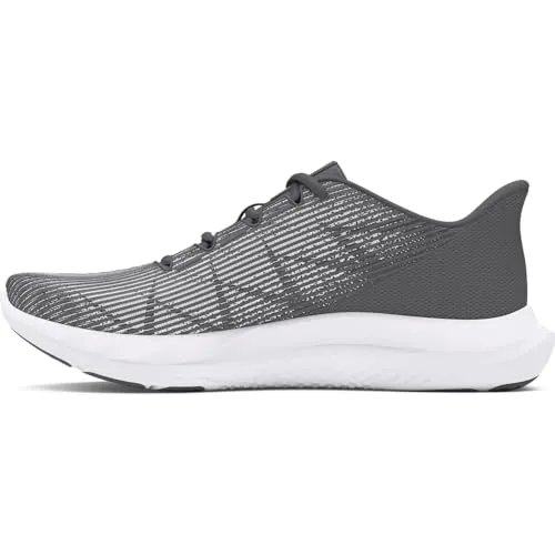 Under Armour UA Charged Speed Swift Laufschuh, Gr. 46, grau - Sportliche Laufschuhe mit Charged Foam Dämpfung für optimalen Komfort und Stoßabsorption beim Laufen - ideal für Ausdauertraining.