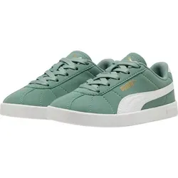 Puma Club II PS Sneaker - grün, Größe: 13C - Sneaker für Kinder mit weichem Kunstleder-Obermaterial und SoftFoam+ Einlegesohle für hervorragende Dämpfung und Komfort bei jedem Schritt.