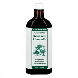 Schwarzkümmelöl 100% ägyptisch kaltgepresst - Natürliche Speiseöle, reich an mehrfach ungesättigten Fettsäuren für gesunde Haut und Ernährung. Ideal zur Pflege trockener Haut.