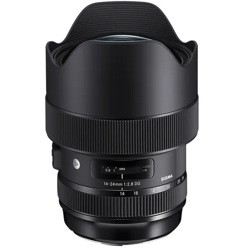 Sigma 14-24mm F2,8 DG HSM Art Objektiv für Nikon F - Lichtstarkes Zoom-Objektiv mit hervorragender Bildqualität und effektivem Staub- und Spritzwasserschutz