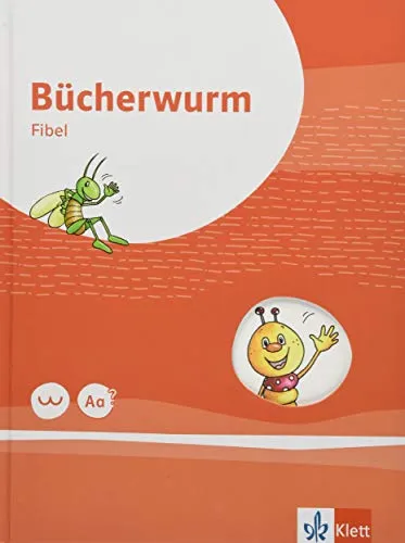 Bücherwurm Fibel für Klasse 1 - Ausgabe 2019 - Deutsch Schulbuch für die Bundesländer Berlin, Brandenburg, Mecklenburg-Vorpommern, Sachsen, Sachsen-Anhalt, Thüringen. Enthält einen praktischen Lesepfeil für optimalen Leseeinstieg.