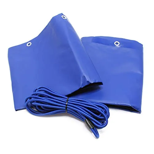 Wiltec Anhängerplane Flachplane 207,5 x 114 cm - Anhängerplane aus robustem 1000D-Gewebe, wasserfest und winddicht – idealer Schutz für Ihre Ladung bei jedem Wetter.