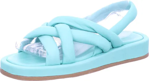 Sandale Inuovo 857005 - Elegante blaue Sandalen von Inuovo aus hochwertigem Leder. Das bequeme Leder-Innenfutter sorgt für angenehmen Tragekomfort. Vielseitig kombinierbar für warme Tage und entspannte Outfits.