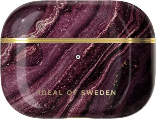 iDeal of Sweden AirPods Pro Case Golden Plum - Audio-Zubehör mit stylischem Design in Golden Plum, optimaler Schutz vor Kratzern und kompatibel mit Qi-Ladegeräten für müheloses Laden.