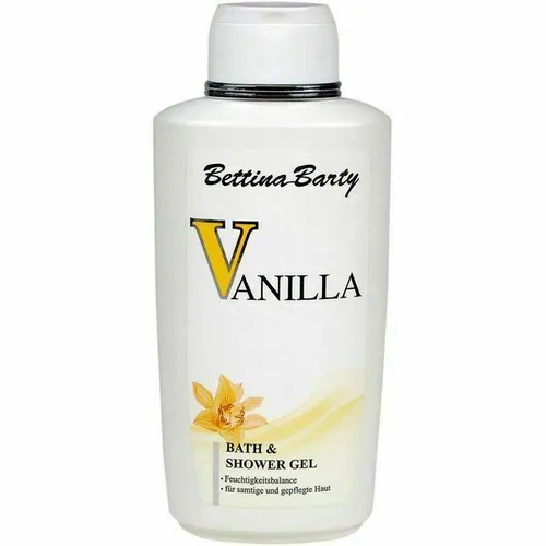 Bettina Barty Vanilla Duschgel 500 ml - Duschgel für Damen mit zartem Vanilleduft. Ideal für alle Hauttypen, sorgt für ein erfrischendes Duscherlebnis. Perfekt für die tägliche Körperpflege.