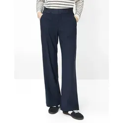 Brax Damen Palazzohose Style MAINE NAVY, dunkelblau, Gr. 36K - Moderne Palazzohose aus hochwertigem Techno Jersey, ideal für einen lässigen Look. Perfekt für vielseitige Anlässe und angenehm zu tragen.