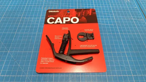 D'Addario PW-CP-13 NS Artist Classical Capo Kapodaster