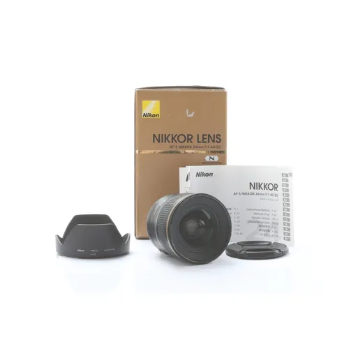 Nikon AF-S Nikkor 24mm f/1.4 SWM ED G Objektiv - Weitwinkelobjektiv für Nikon mit schneller Blende von f/1.4, ideal für kreative Fotografie bei schwachem Licht und beeindruckende Schärfentiefe.