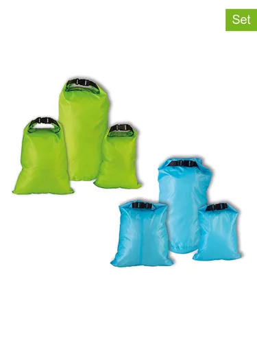 Happy People 3er-Set Packsack - Überraschungsprodukt für Damen - Praktisches 3er-Set Packsäcke von Happy People: wasserdicht und aus robustem Nylon. Ideal für Reisen oder Sport, überrascht mit zufällig ausgewählten Farben. Größe: onesize.