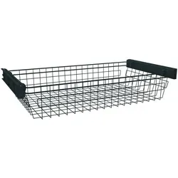 Hom`in Wäschekorb System Unit, Anthrazit, Metall, 76 L, rechteckig, 87.9x21x46.5 cm, Schlafzimmer, Kleiderschränke, Schrankzubehör