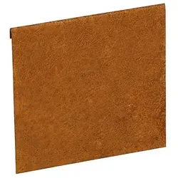 IRKA Rasenkante Verbinder für Rasenkantenband Corten braun|silberfarben 20 cm