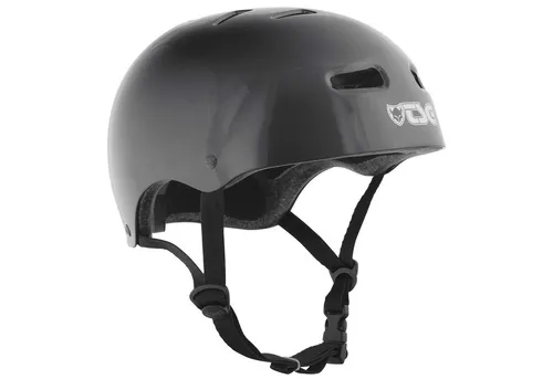 TSG Unisex BMX Halbschalenhelm, injected black, S/M EU - Fahrradhelm mit Hardshell Konstruktion und 13 Belüftungsöffnungen für optimalen Komfort und Sicherheit beim Skaten oder BMX-Fahren.
