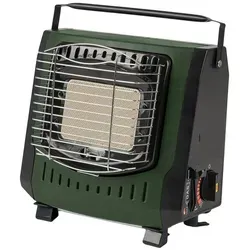 HIGHLANDER Kompakt Gasheizung - Heizstrahler für kühle Tage im Freien, 2000 Watt Leistung, ausgestattet mit Flammschutz und Kippsicherung für maximale Sicherheit.
