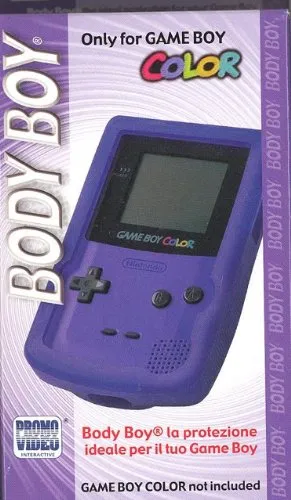 Body boy violett - Silikon Hülle für Gameboy Color