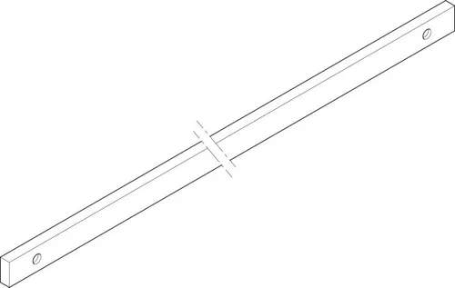 ABN GCU103N Cu-Sammelschiene 250A - Stromverteiler & Baulicht, robuste und flache Sammelschiene mit 250A Bemessungsstrom, ideal für effiziente Stromverteilung in elektrischen Anlagen.