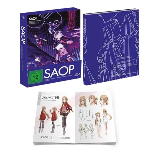 Sword Art Online: The Movie - Progressive: Scherzo of Deep Night - Limited Edition Blu-ray - Anime-Film mit fesselnder Handlung, ideal für Fans und Sammler, freigegeben ab 12 Jahren