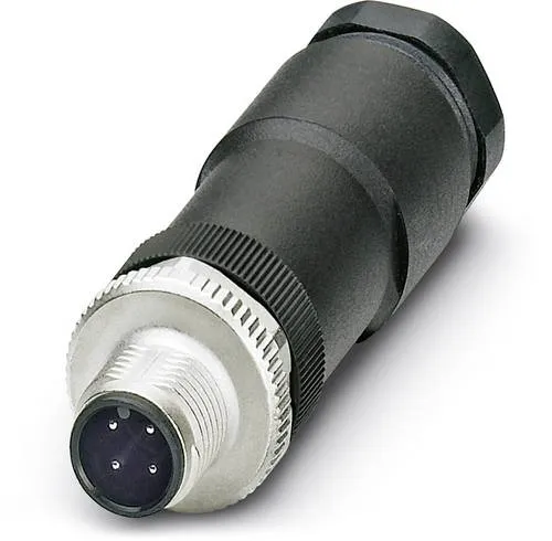 Phoenix Contact 1507052 Sensor-/Aktor-Steckverbinder, unkonfektioniert M12 Stecker, gerade Polzahl Sensoren: 4 1 St.