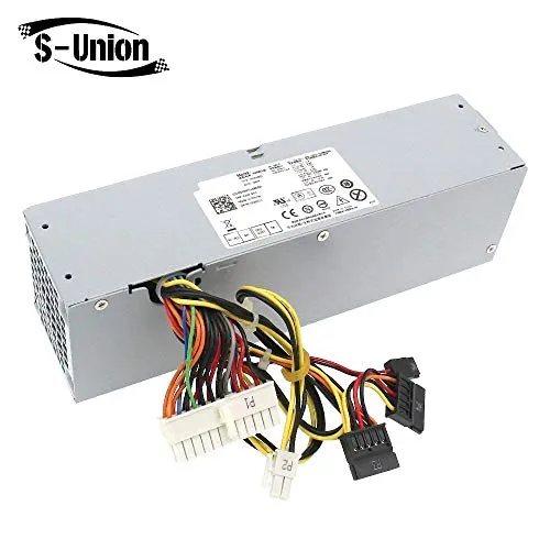 S-Union 240W Netzteil für Dell Optiplex 390 790 960 990 3010 7010 9010,Nur für Small Form Factor SFF H240AS-00 H240AS-01 H240ES-00 D240ES-00 AC240AS-00 3WN11 PH3C2 2TXYM 709MT