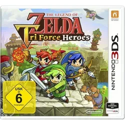 The Legend of Zelda: TriForce Heroes - [3DS] - Action-Adventure Spiel für den Nintendo 3DS, bietet kooperative Multiplayer-Elemente und spannende Rätsel für bis zu drei Spieler.