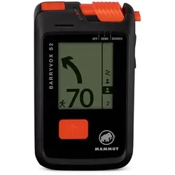 MAMMUT Barryvox S2 LVS-Gerät - Kompaktes LVS-Gerät für Lawinensicherheit mit 70 m Reichweite, intuitiver Bedienung und Selbsttest-Funktion für maximale Effizienz bei der Verschüttetensuche.