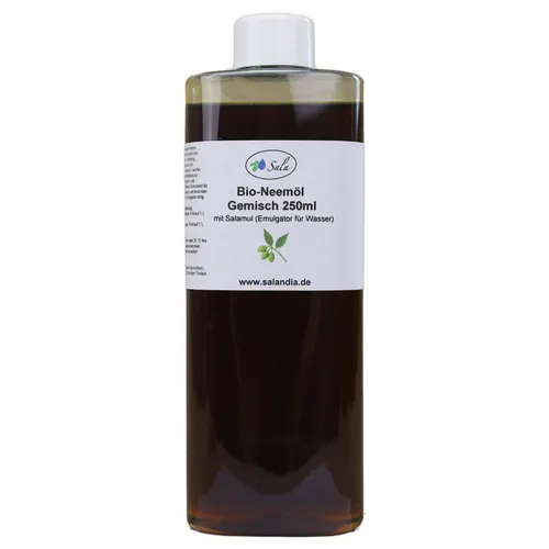 Sala Bio-Neemöl + Salamul (ersetzt Rimulgan) Emulgator 250 ml HDPE Flasche