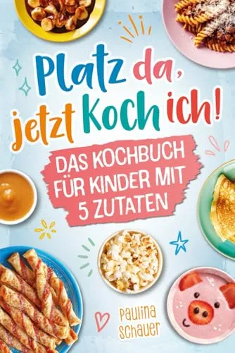 Platz da, jetzt koch ich! Kochbuch für Kinder mit 5 Zutaten - Entdecke das Kochbuch für Kinder mit 5 Zutaten! Einfache und leckere Rezepte fördern die Kreativität beim Kochen und bringen Spaß in die Küche. Ideal für kleine Meisterköche! Perfekt für die ganze Familie!','category':'Bücher
