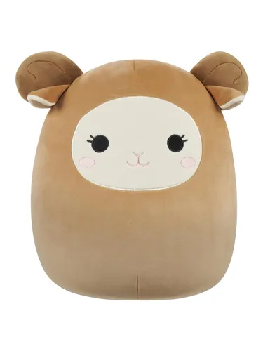 Squishmallows SQCR06526 - Reggie der Widder 40 cm - Stofftiere & Teddybären, superweiches Kuscheltier für unendlichen Spielspaß und perfekte Reisebegleitung