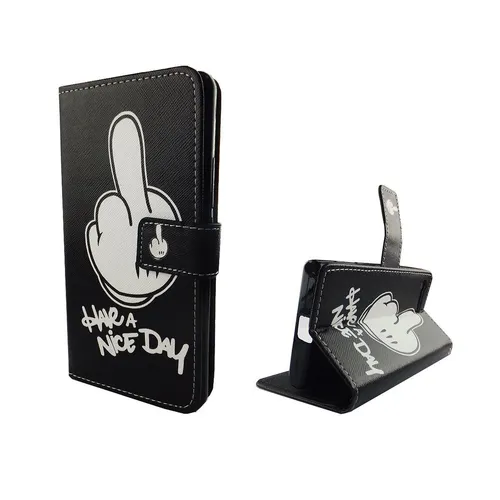 Handyhülle Schutz Case für Sony Xperia X Compact Cover Tasche Wallet Etui Neu