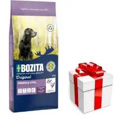 BOZITA Original Senior 12kg - Überraschung für den Hund - Hundefutter für ältere Hunde, speziell entwickelt für ein geringes Aktivitätsniveau, mit hochwertigen Zutaten für optimale Gesundheit.