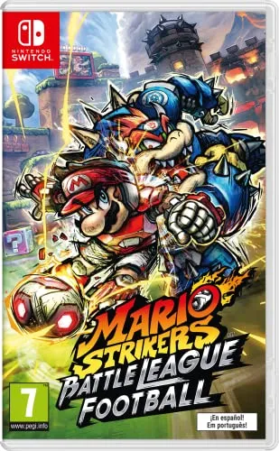 Mario Strikers: Battle League Football für Switch - Spiele für Nintendo Switch, actiongeladene Fußball-Action mit einzigartigen Power-Ups und Teamstrategien