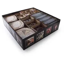 7WON Brettspiel Organizer für 7 Wonders – Praktische Aufbewahrung - Optimaler Organizer für 7 Wonders und Erweiterungen, mit 7 entnehmbaren Kästen für übersichtliche Lagerung und einfachen Zugriff auf Karten und Spielpläne. Ideal für leidenschaftliche Brettspieler!