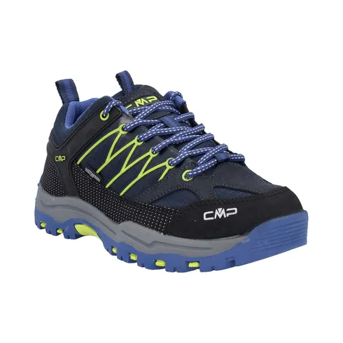 CMP Unisex Kinder Kids Rigel Low Shoes Wp - Wanderschuhe mit wasserdichter CLIMAPROTECT Membran, ideal für verschiedene Gelände und optimalen Komfort durch Mikrofaser und Lycra Innenfutter.