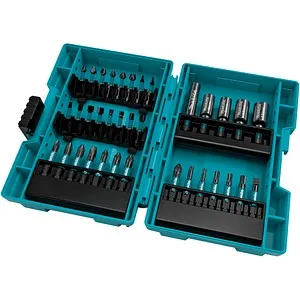 Makita Bitset Impact Black B-66880, 35-teilig - Werkzeug-Set mit 25 & 50mm Bits, ideal für Schlagschrauber. Torsionszone für hohe Haltbarkeit und flexible Module in stabiler Kunststoffkassette.