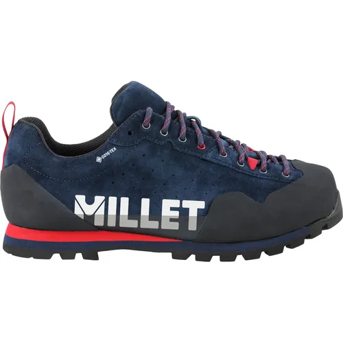 Millet Herrenschuhe FRICTION GTX U – Blau, Größe 45 1/3 - Wanderschuhe mit Gore-Tex Technologie für wasserdichten Schutz und optimalen Komfort beim Wandern.