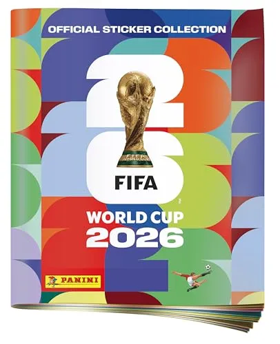 Panini Aufkleberalbum FIFA Weltmeisterschaft 2026, mehrfarbig - Optimal für die Aufbewahrung Ihrer WM-Aufkleber. Mit robusten Seiten und Platz für Teams, Spieler und besondere Momente. Das farbenfrohe Cover sorgt für einen tollen Blickfang. Ideal zum Organisieren und Präsentieren Ihrer Sammlung.