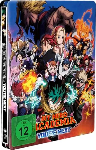 My Hero Academia - The Movie: You're Next - Limited Edition Steelbook [Blu-ray] - Limitierte Steelbook-Edition des beliebten Films, ideal für Sammler und Fans. Erleben Sie spannende Abenteuer in hochwertiger Blu-ray-Qualität.